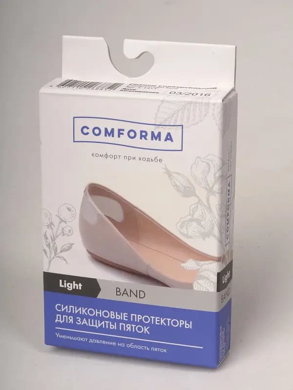 Протектор силиконовый для защиты пяток(универс.разм.)Comforma light BAND С 1415